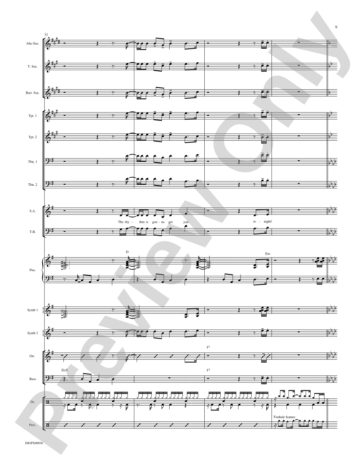 Rhythm Is Gonna Get You: Choral SoundPax