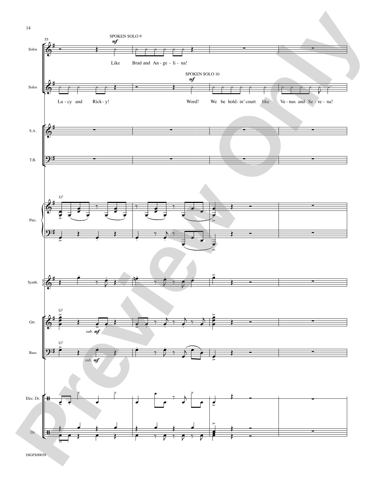 I Got You: Choral SoundPax