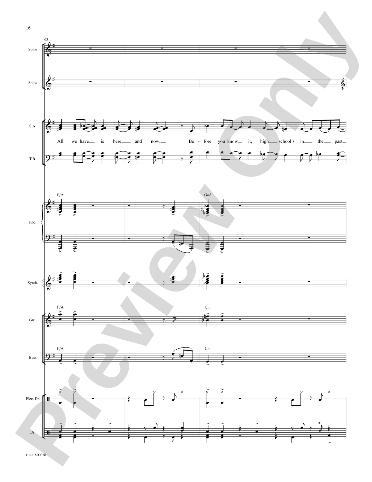 I Got You: Choral SoundPax