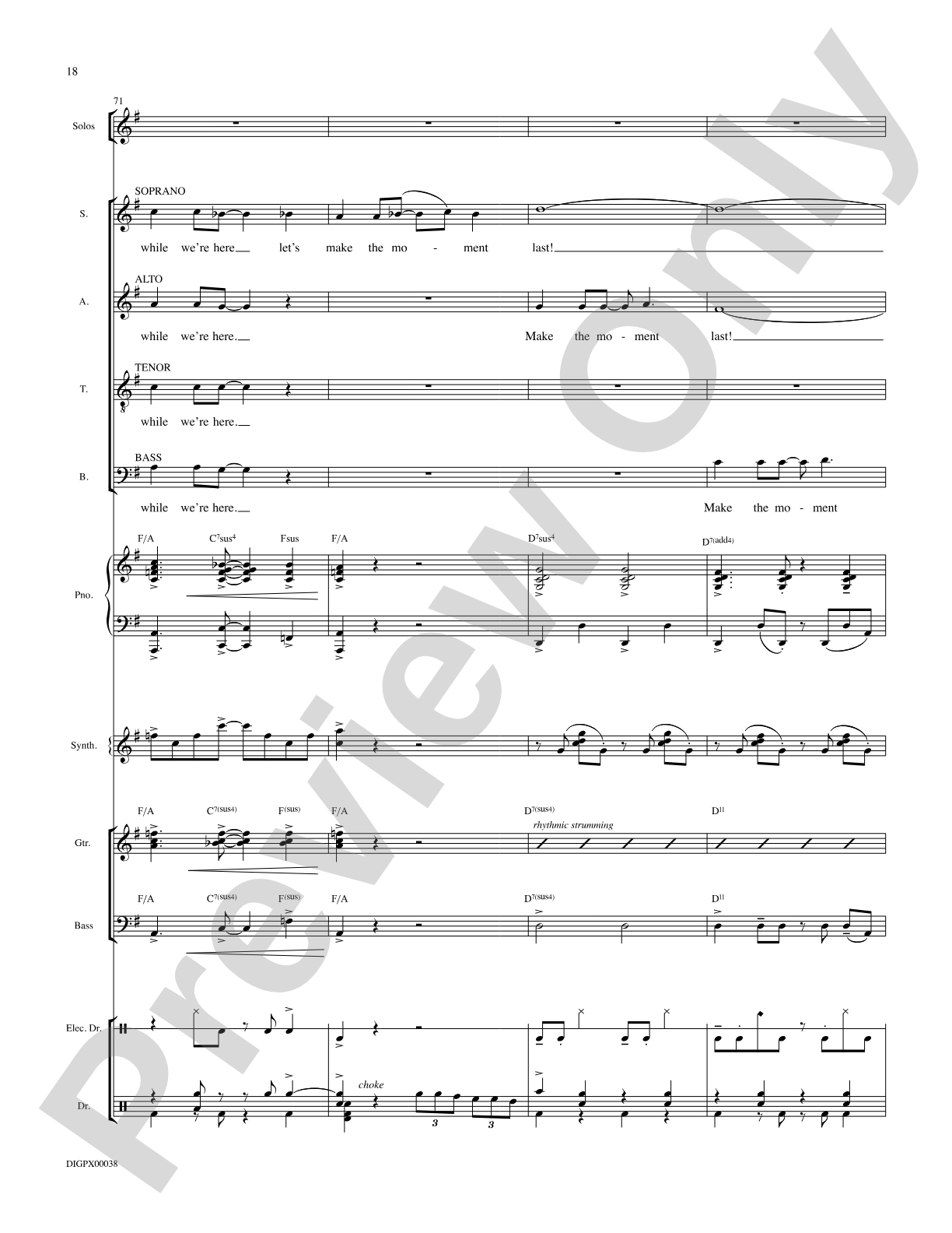I Got You: Choral SoundPax