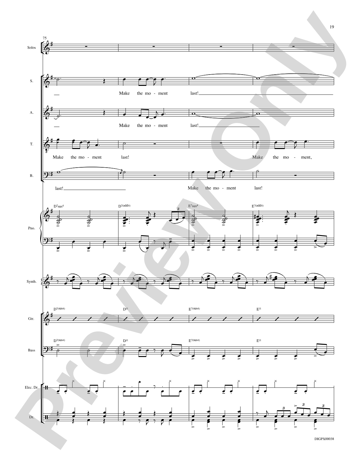 I Got You: Choral SoundPax