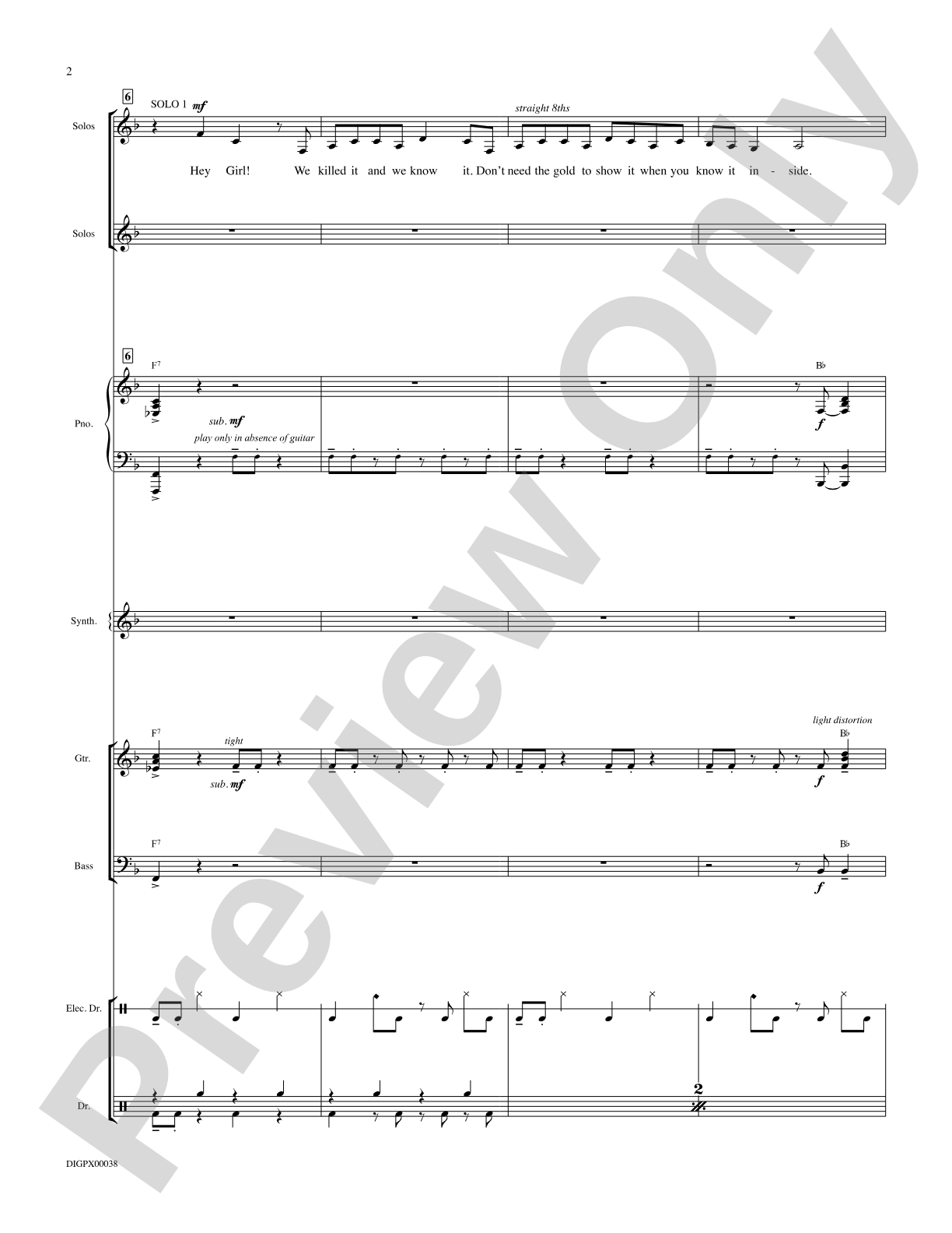 I Got You: Choral SoundPax