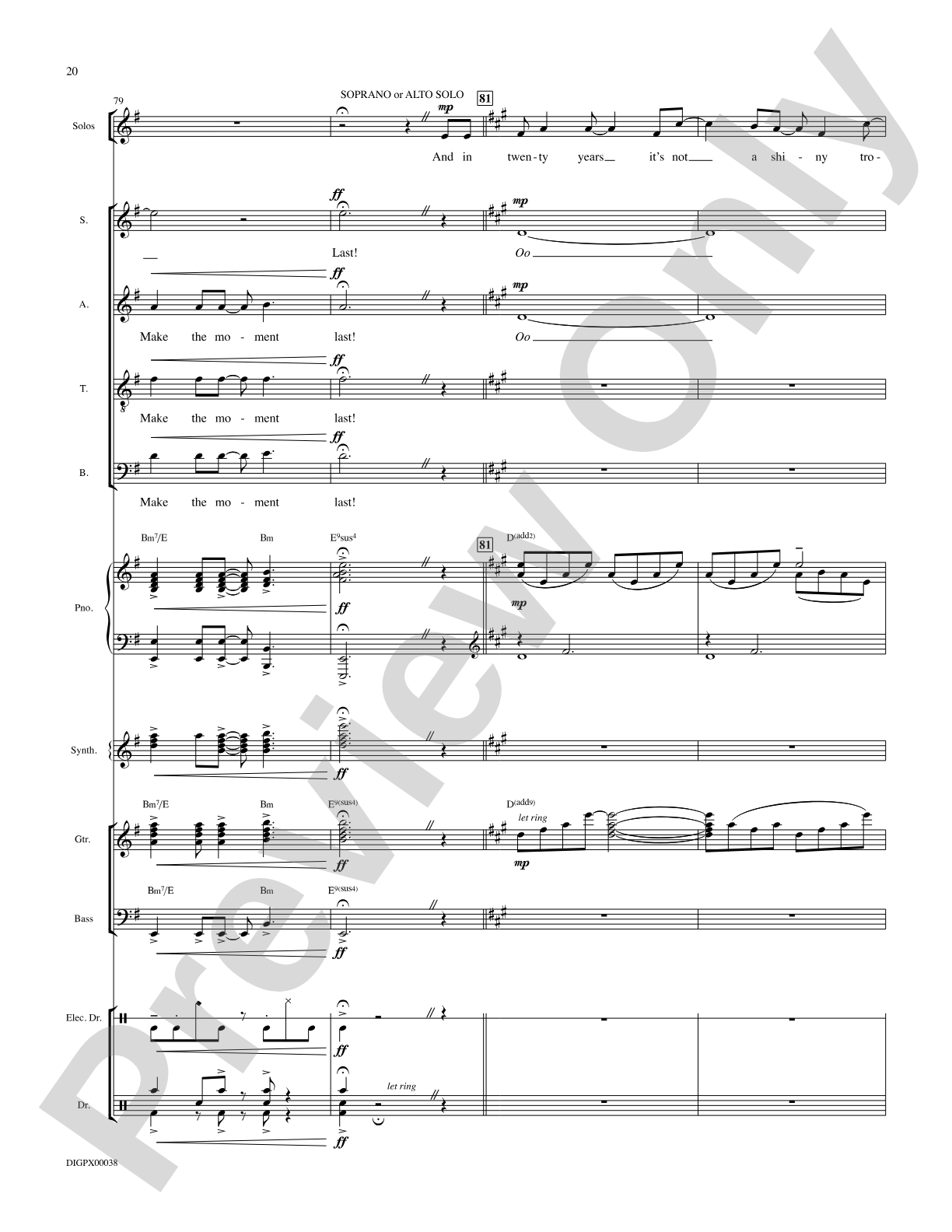 I Got You: Choral SoundPax