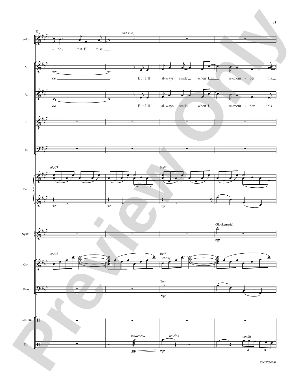 I Got You: Choral SoundPax