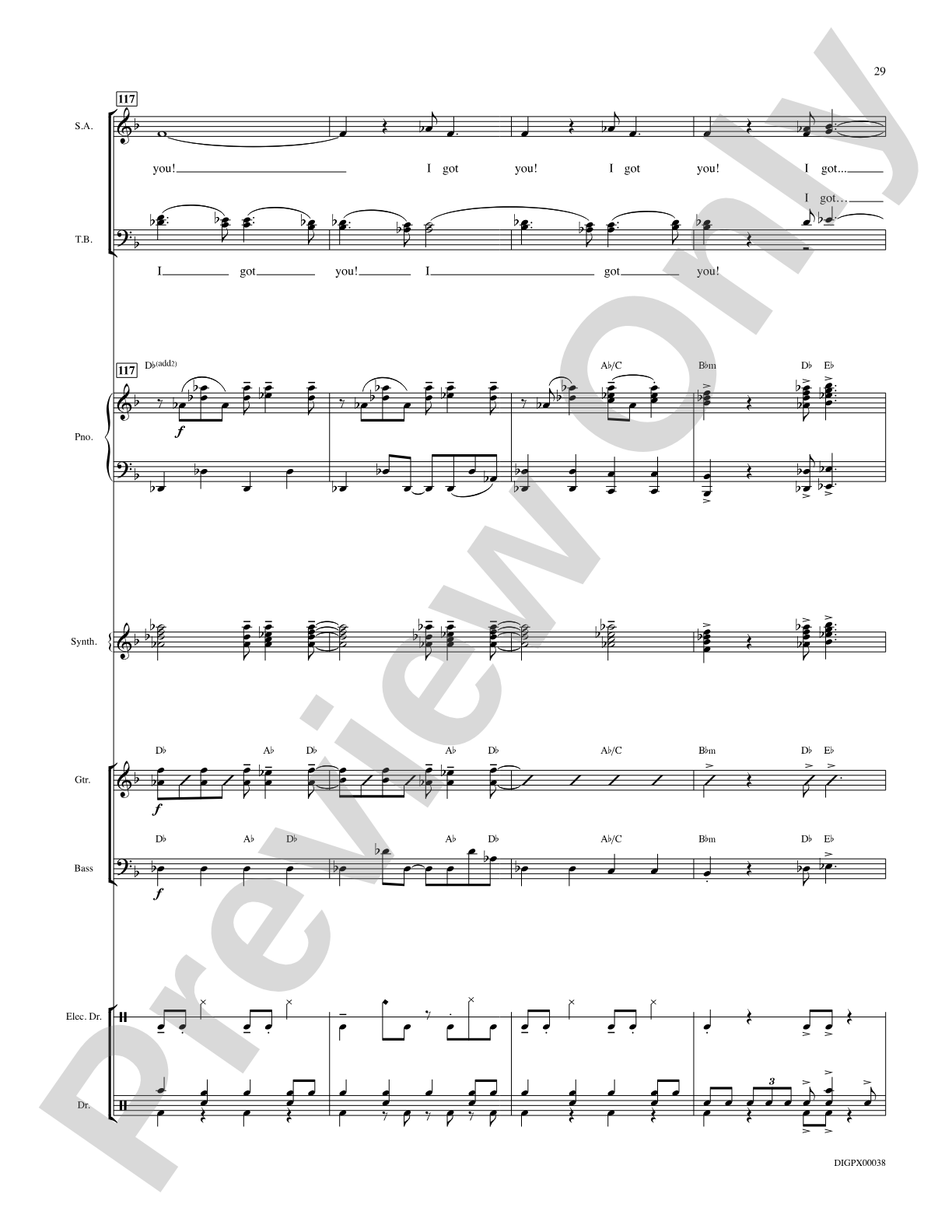 I Got You: Choral SoundPax