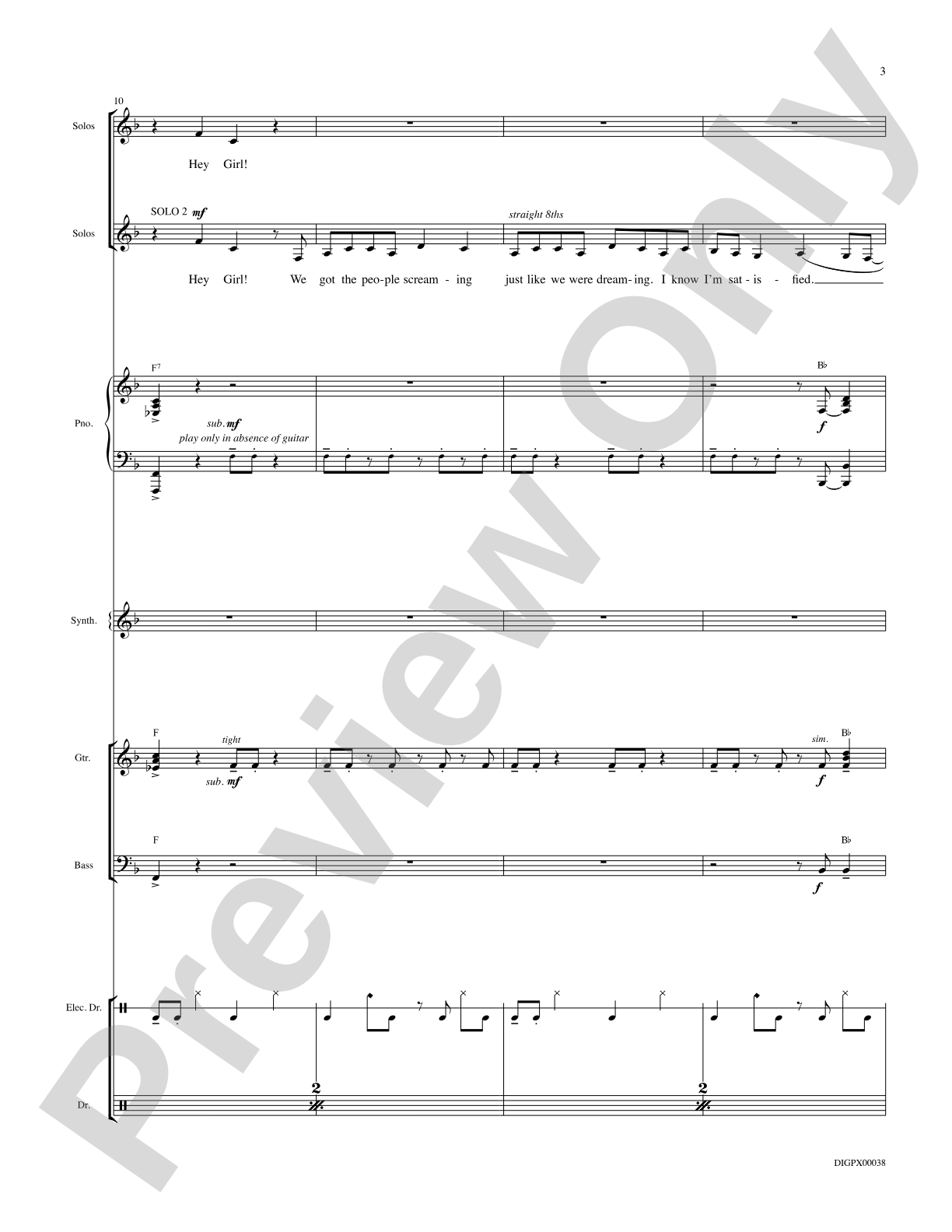 I Got You: Choral SoundPax
