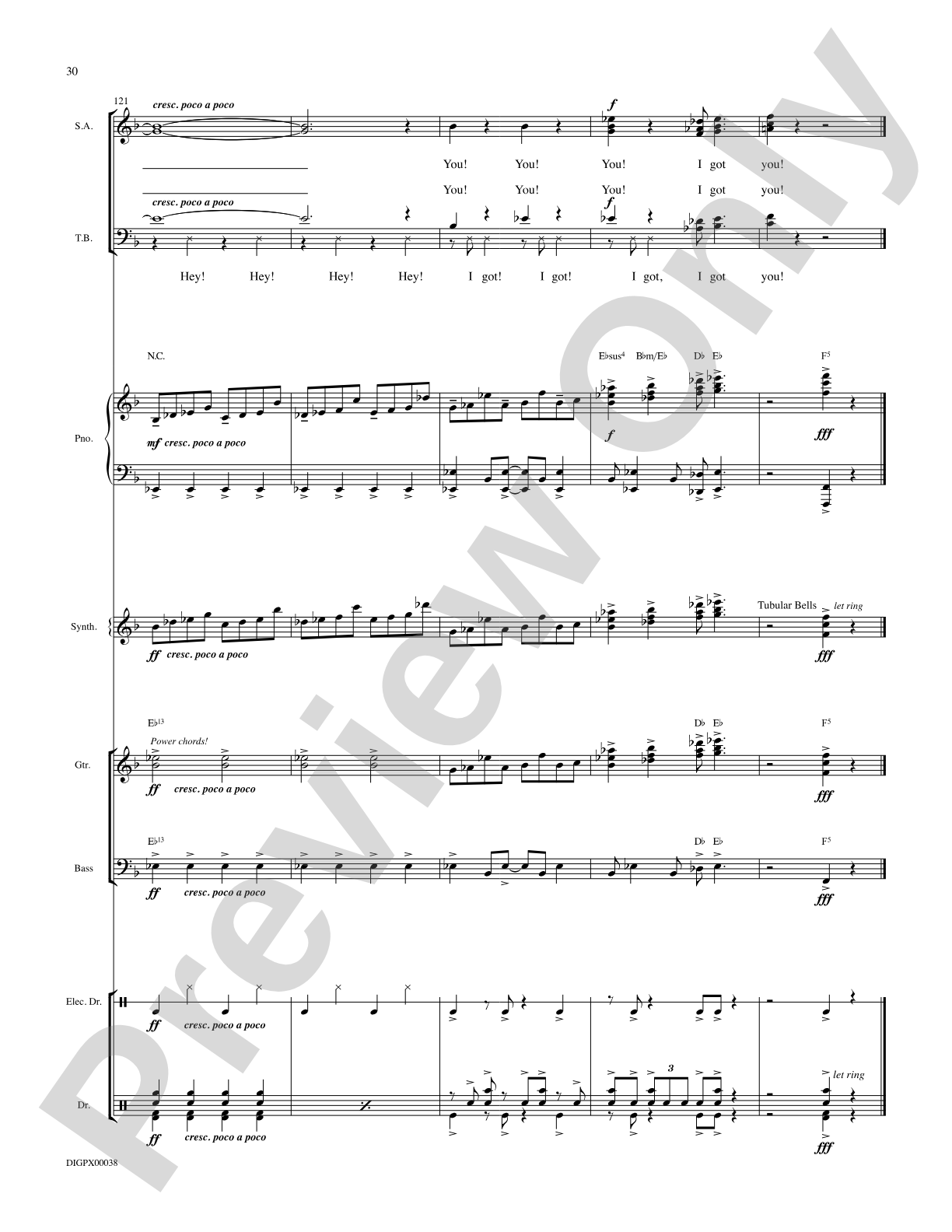 I Got You: Choral SoundPax
