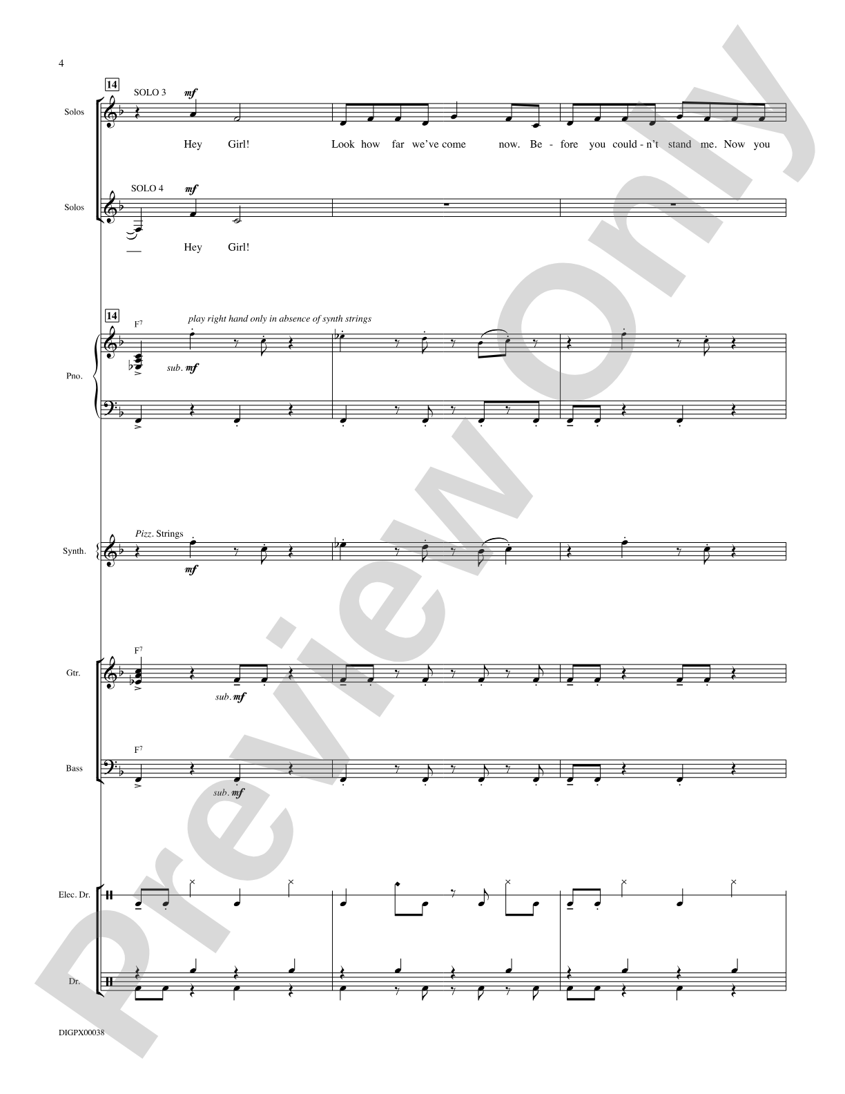 I Got You: Choral SoundPax