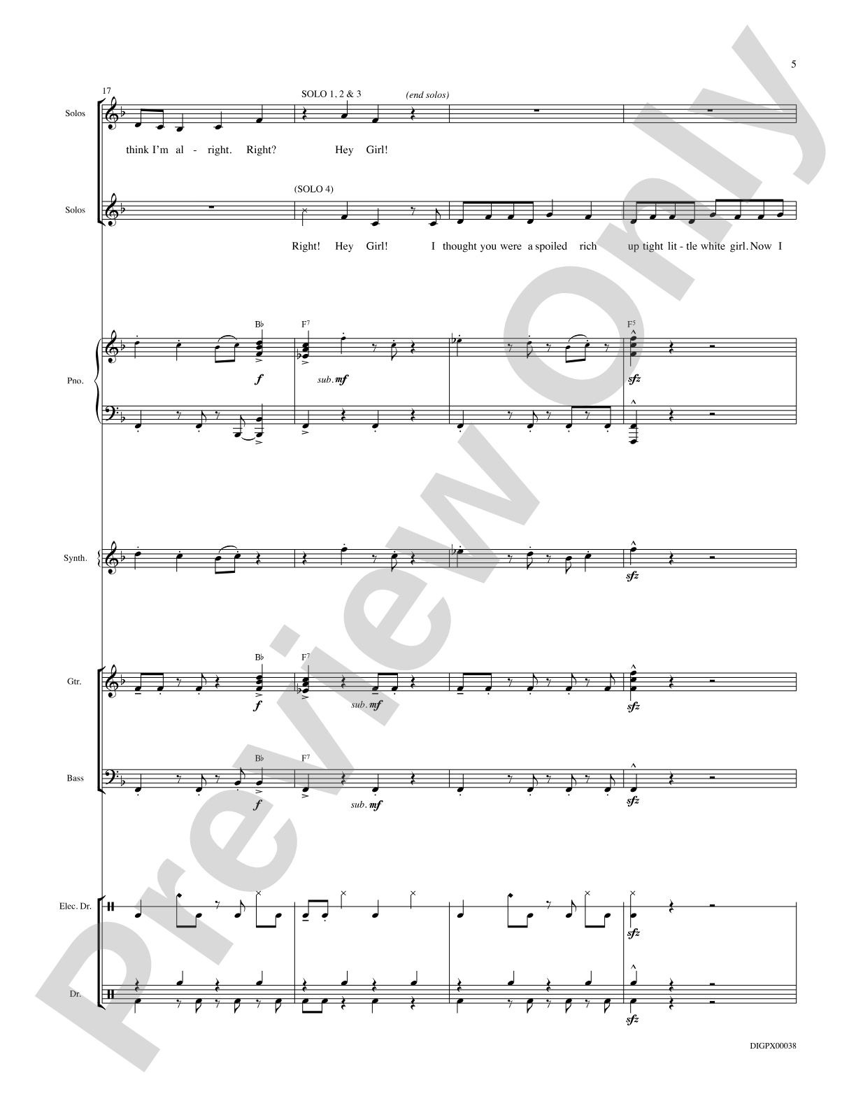 I Got You: Choral SoundPax