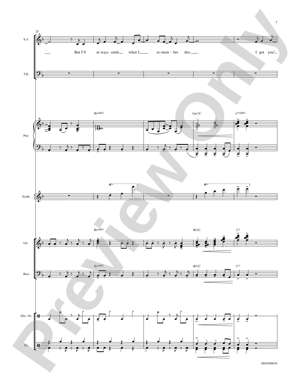 I Got You: Choral SoundPax