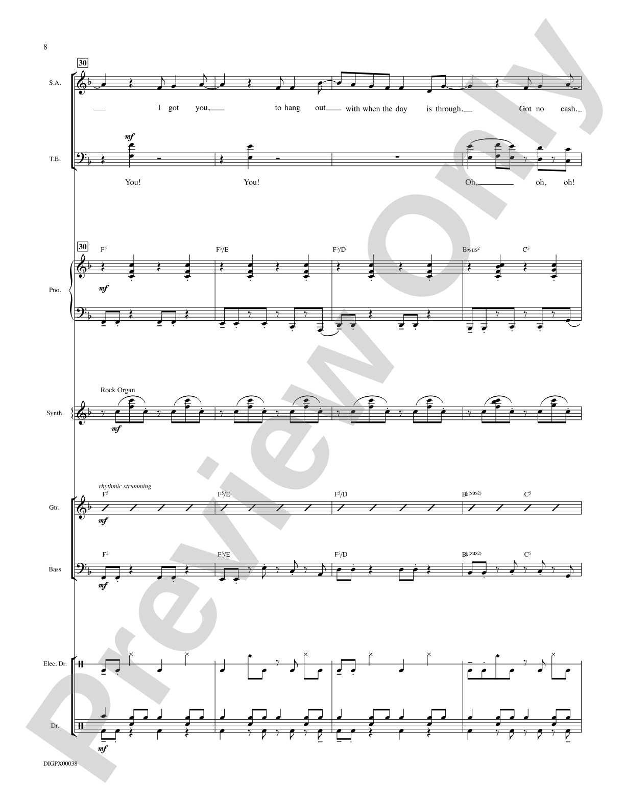 I Got You: Choral SoundPax