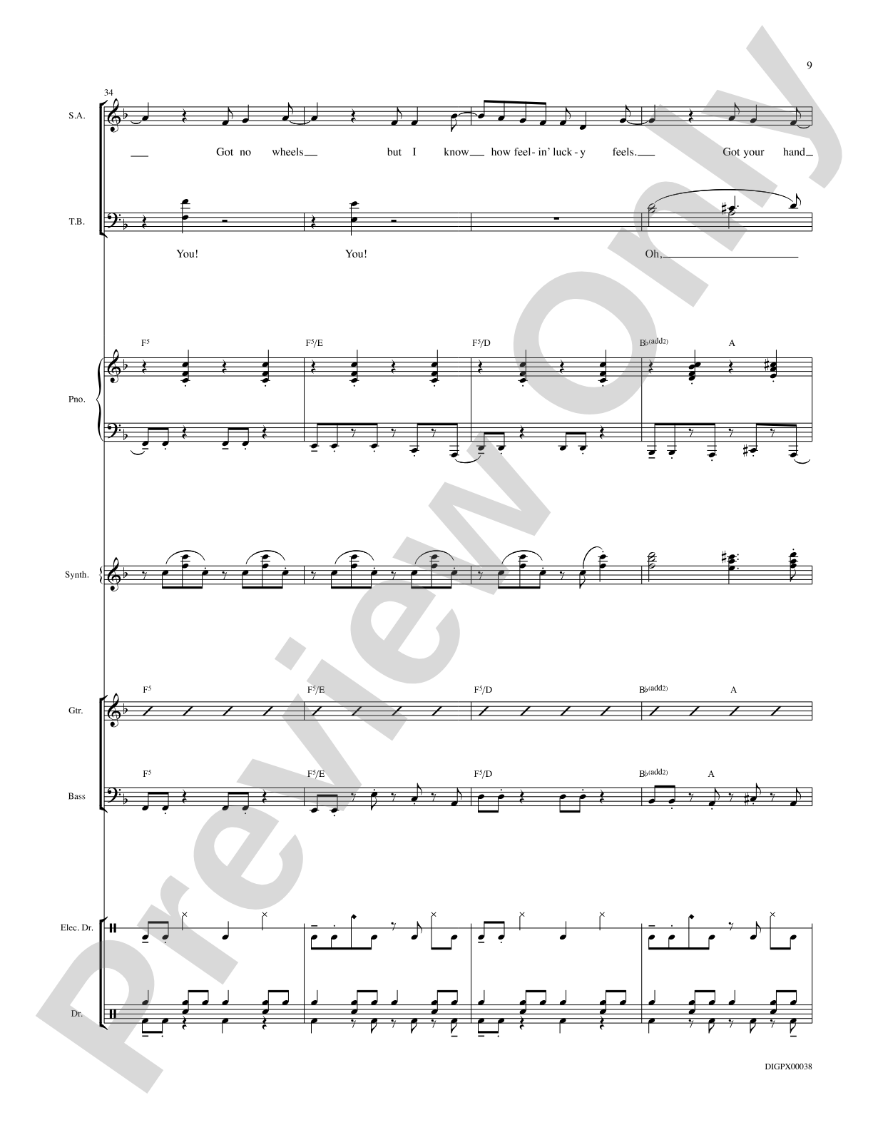 I Got You: Choral SoundPax