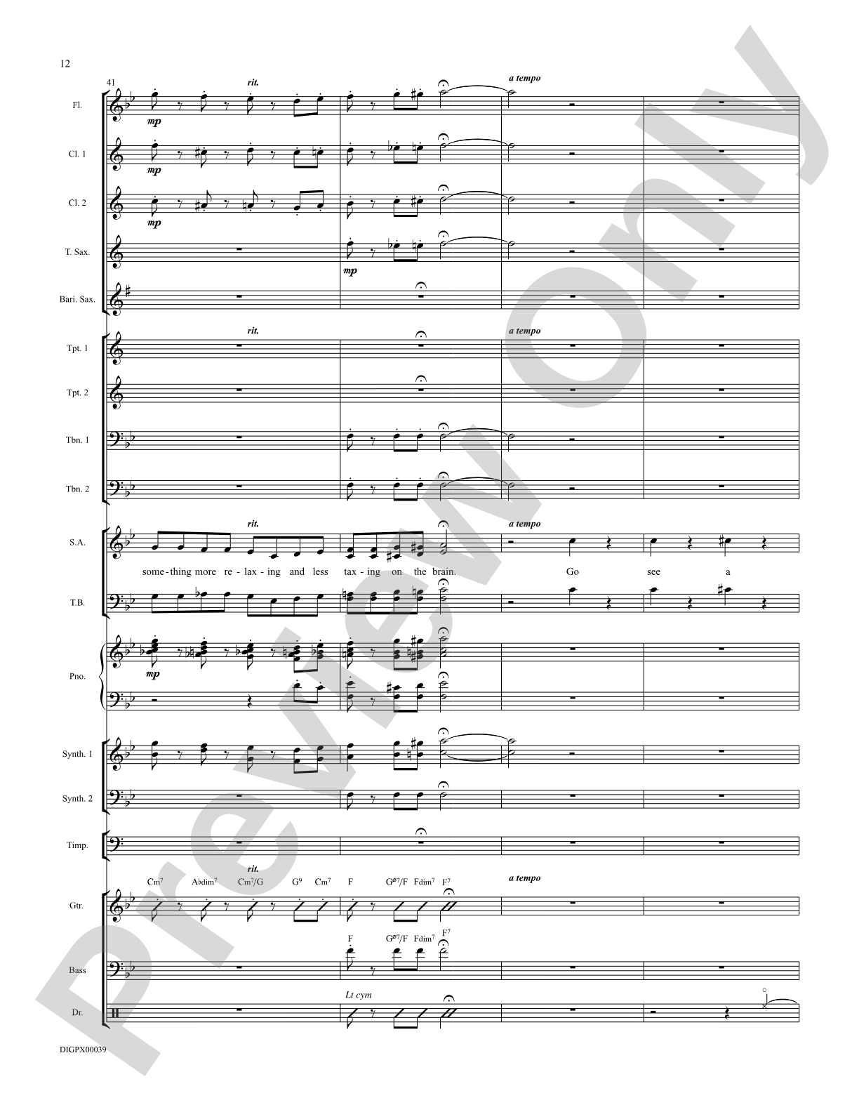 A Musical (from the musical Something Rotten!): Choral SoundPax