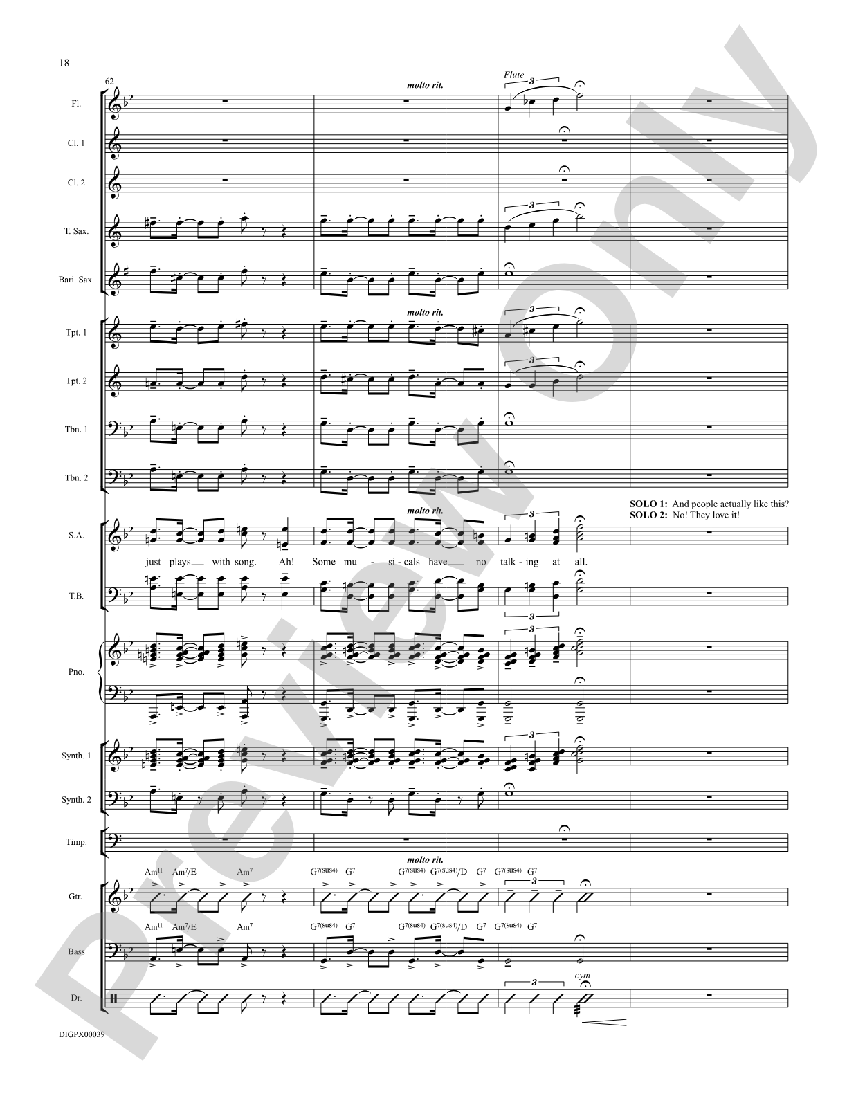 A Musical (from the musical Something Rotten!): Choral SoundPax