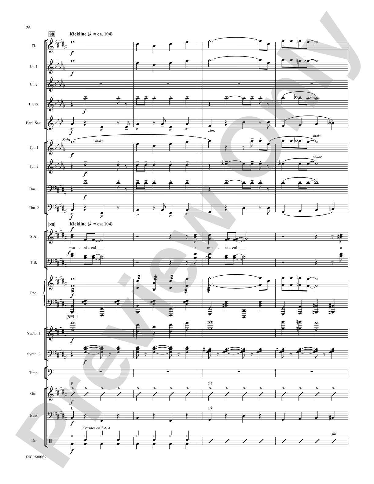 A Musical (from the musical Something Rotten!): Choral SoundPax