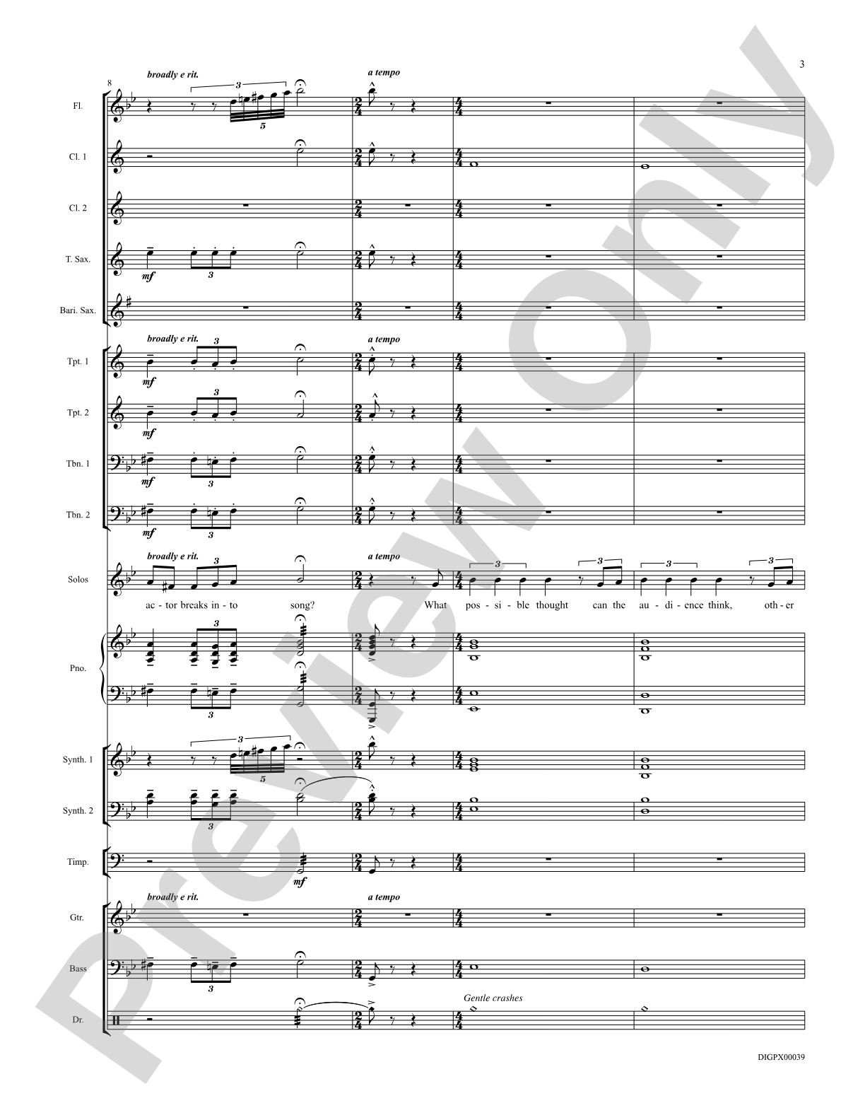 A Musical (from the musical Something Rotten!): Choral SoundPax