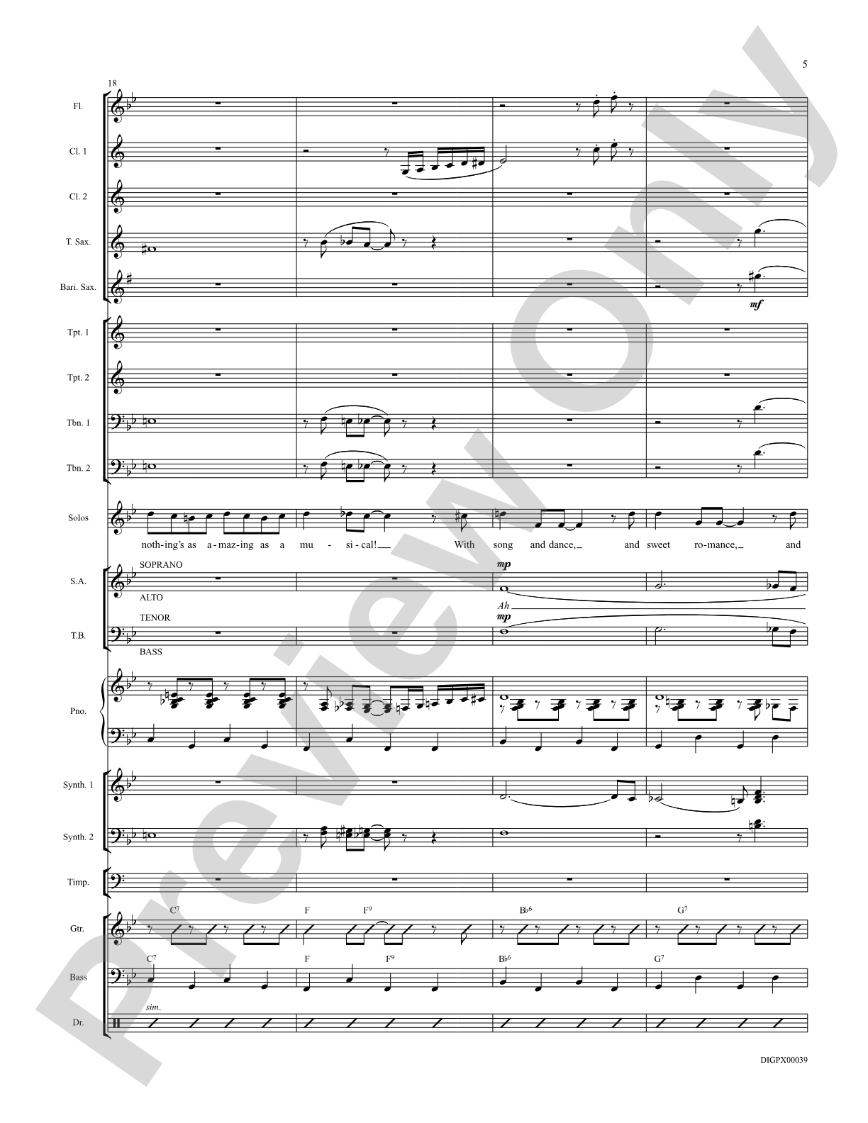 A Musical (from the musical Something Rotten!): Choral SoundPax