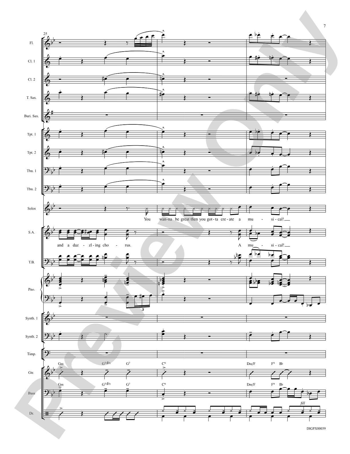 A Musical (from the musical Something Rotten!): Choral SoundPax