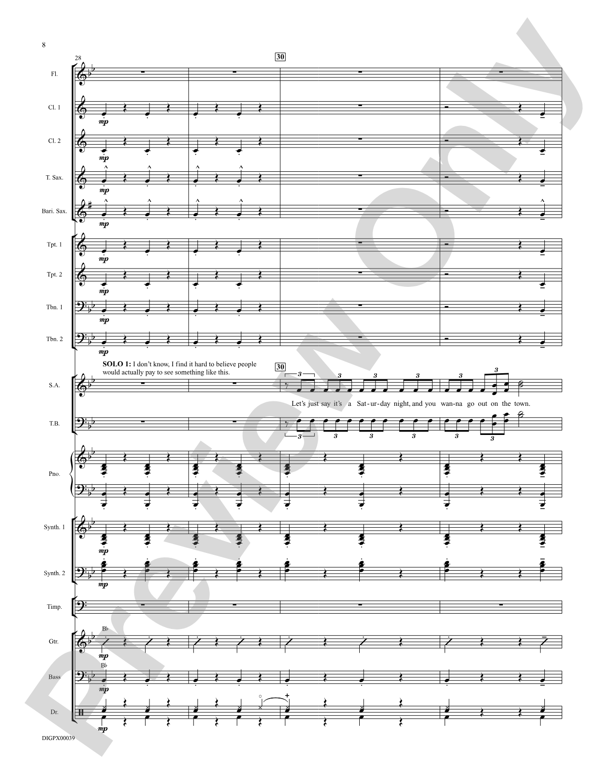 A Musical (from the musical Something Rotten!): Choral SoundPax