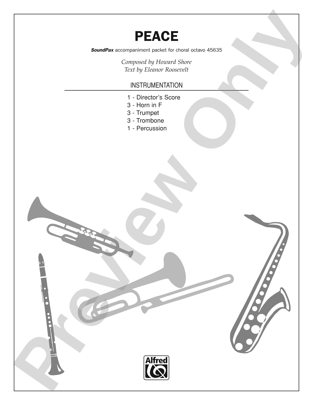 Peace: Choral SoundPax