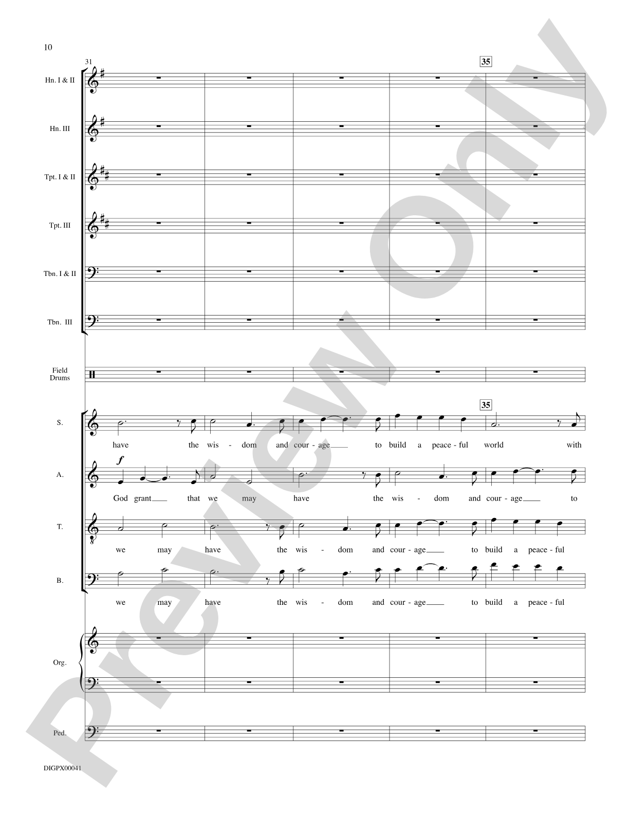 Peace: Choral SoundPax