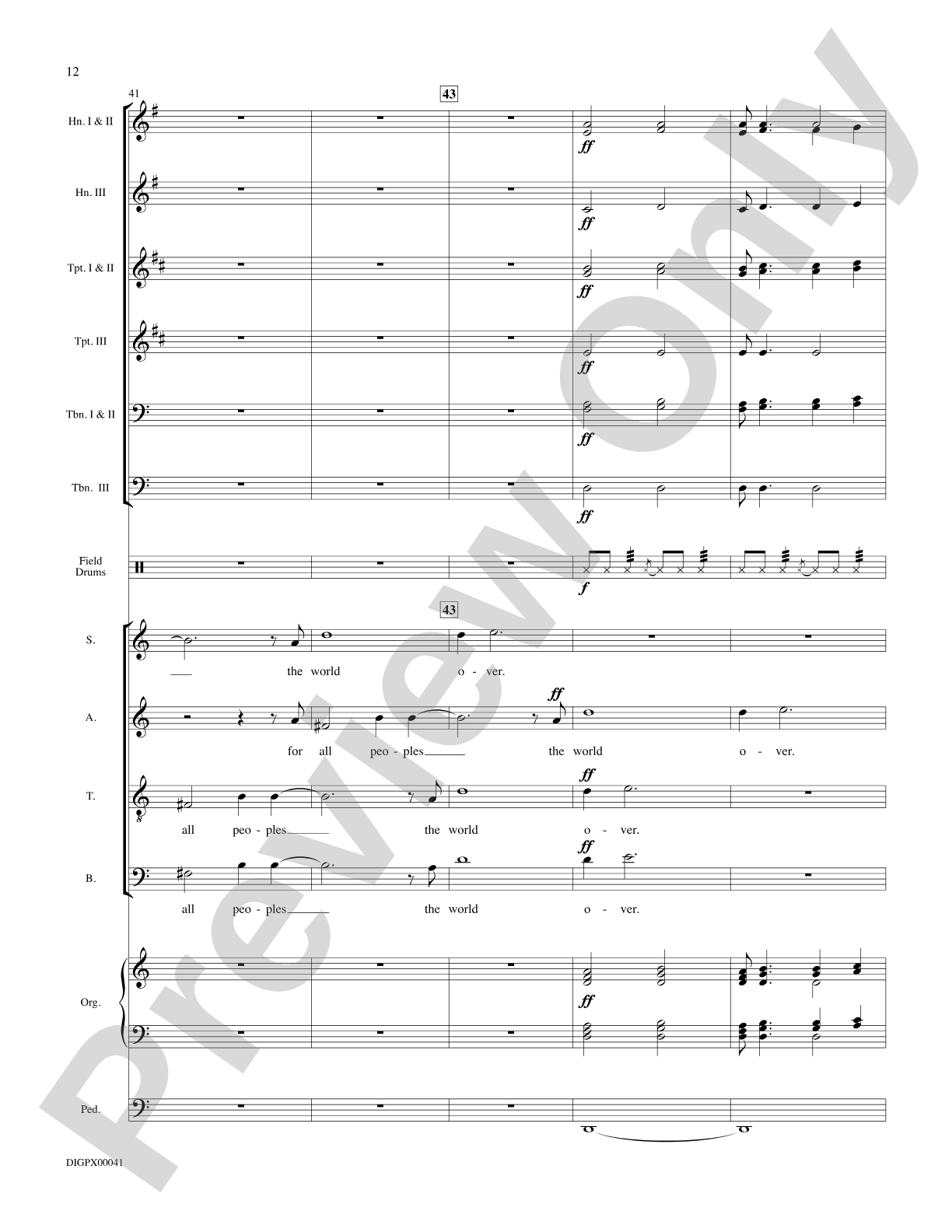 Peace: Choral SoundPax