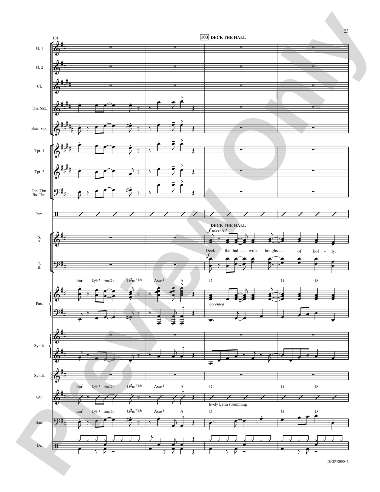 Carols, Bells, and Boughs of Holly!: Choral SoundPax