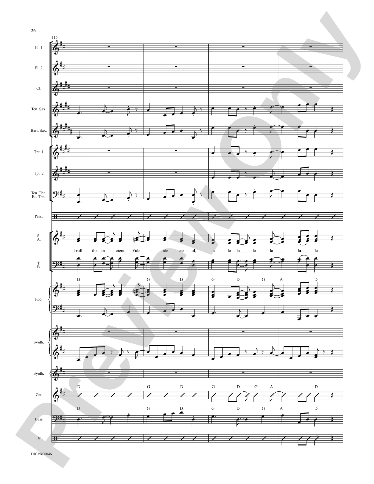 Carols, Bells, and Boughs of Holly!: Choral SoundPax