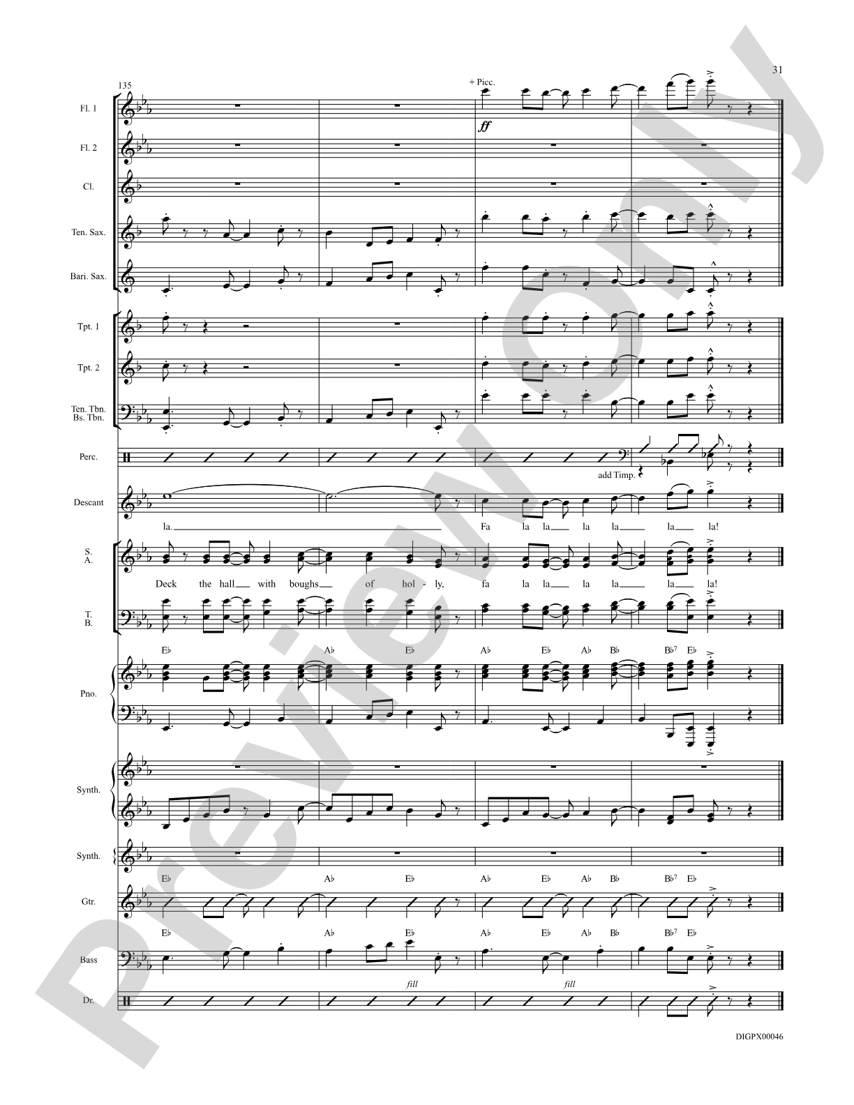 Carols, Bells, and Boughs of Holly!: Choral SoundPax