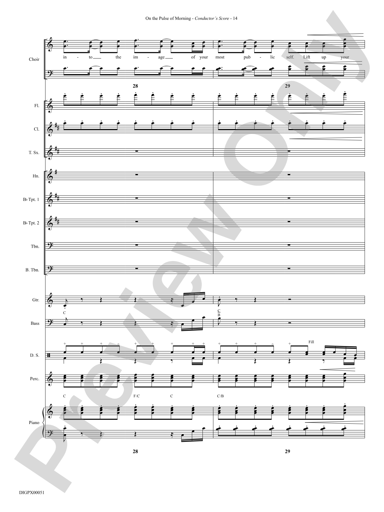 On the Pulse of Morning: Choral SoundPax