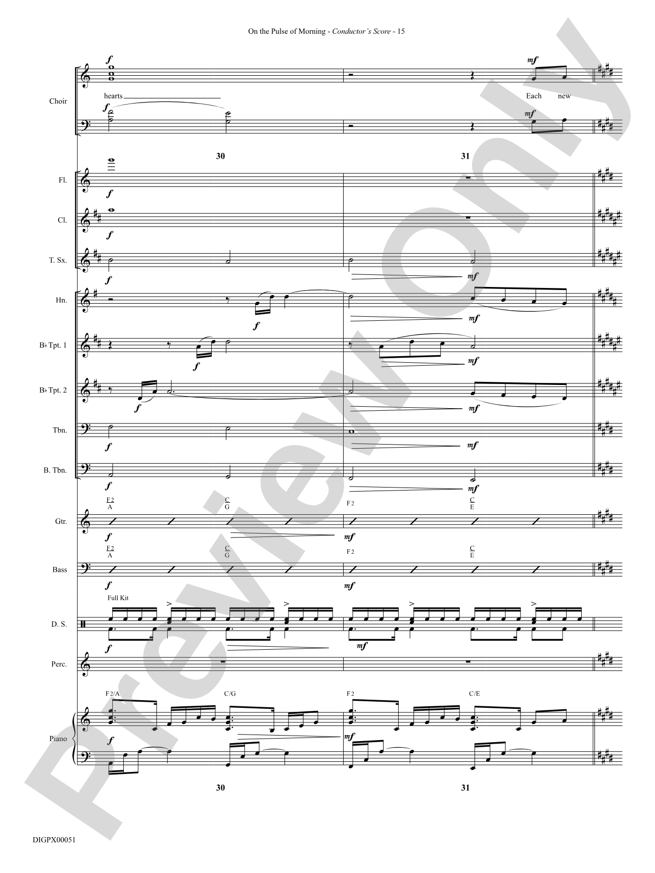 On the Pulse of Morning: Choral SoundPax