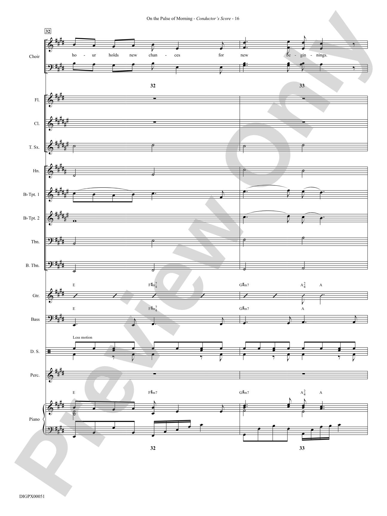 On the Pulse of Morning: Choral SoundPax