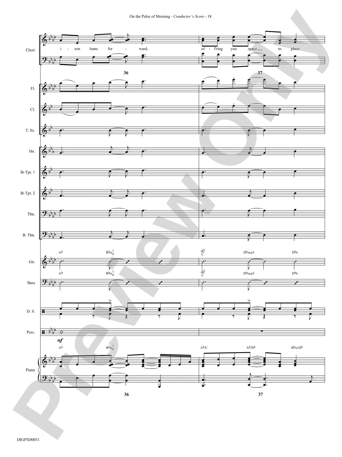 On the Pulse of Morning: Choral SoundPax