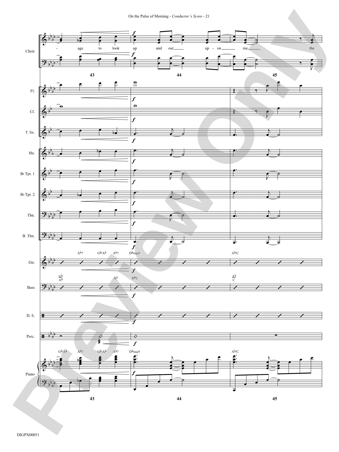 On the Pulse of Morning: Choral SoundPax