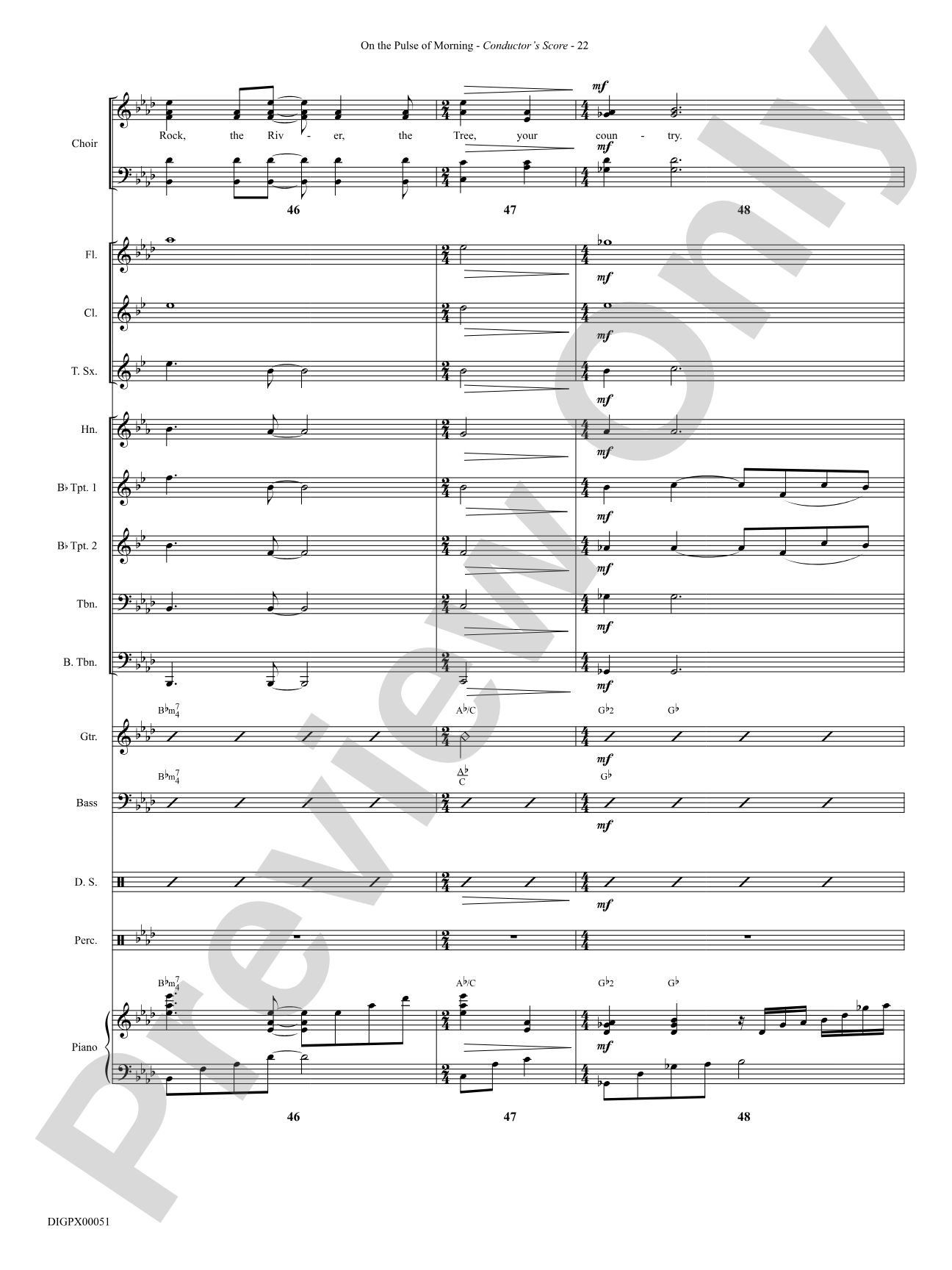 On the Pulse of Morning: Choral SoundPax