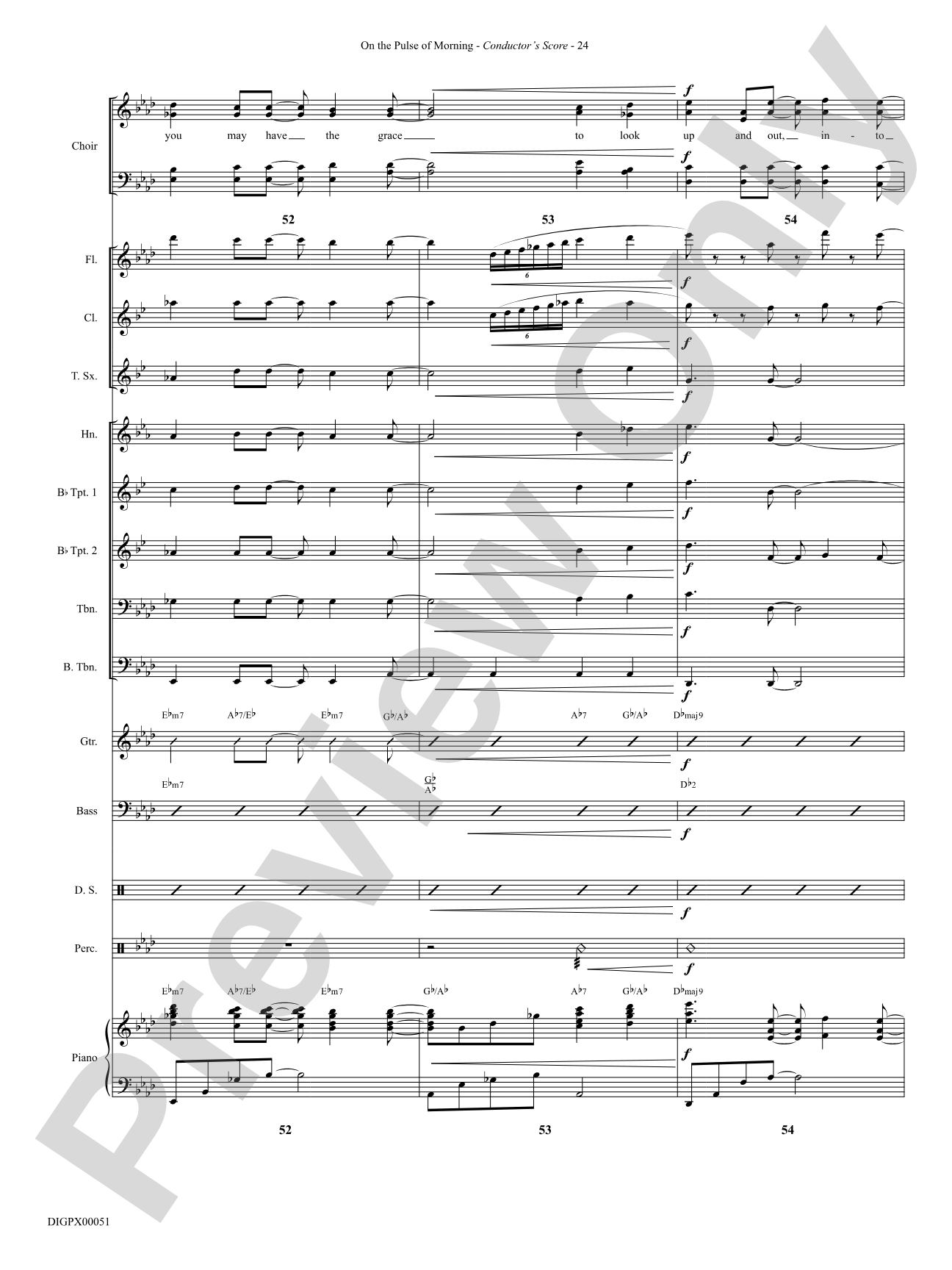 On the Pulse of Morning: Choral SoundPax