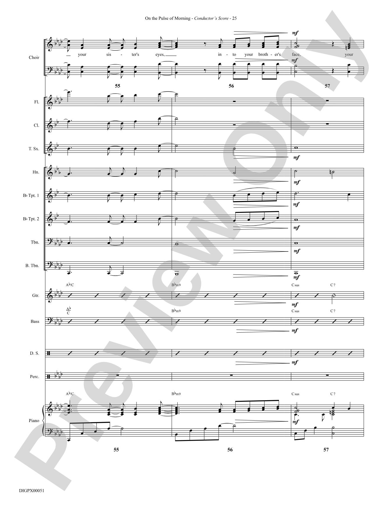 On the Pulse of Morning: Choral SoundPax