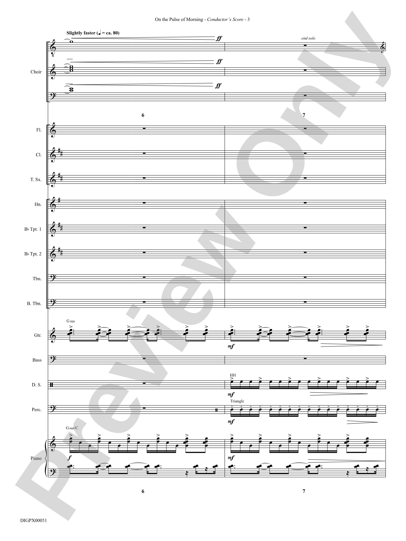 On the Pulse of Morning: Choral SoundPax