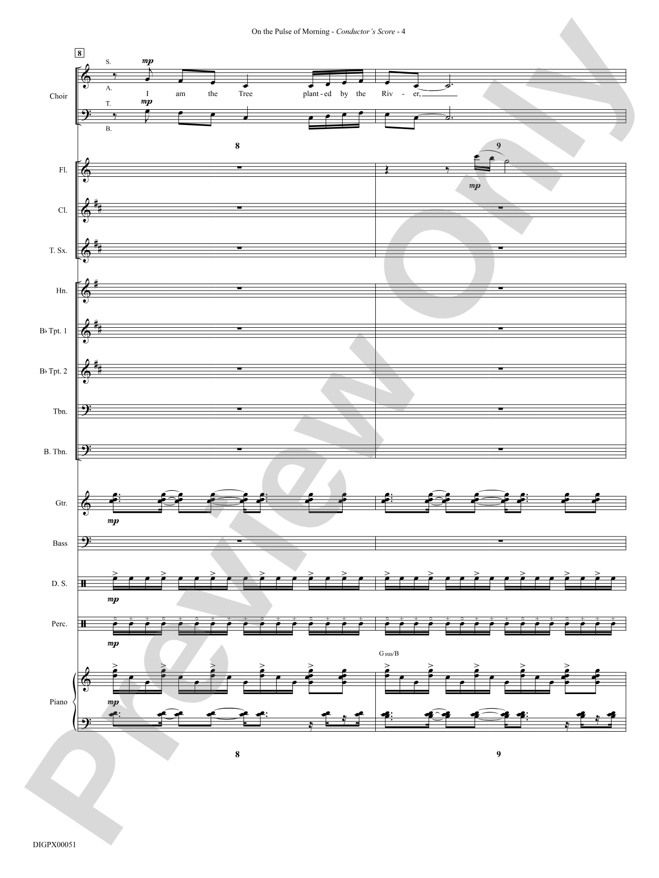 On the Pulse of Morning: Choral SoundPax