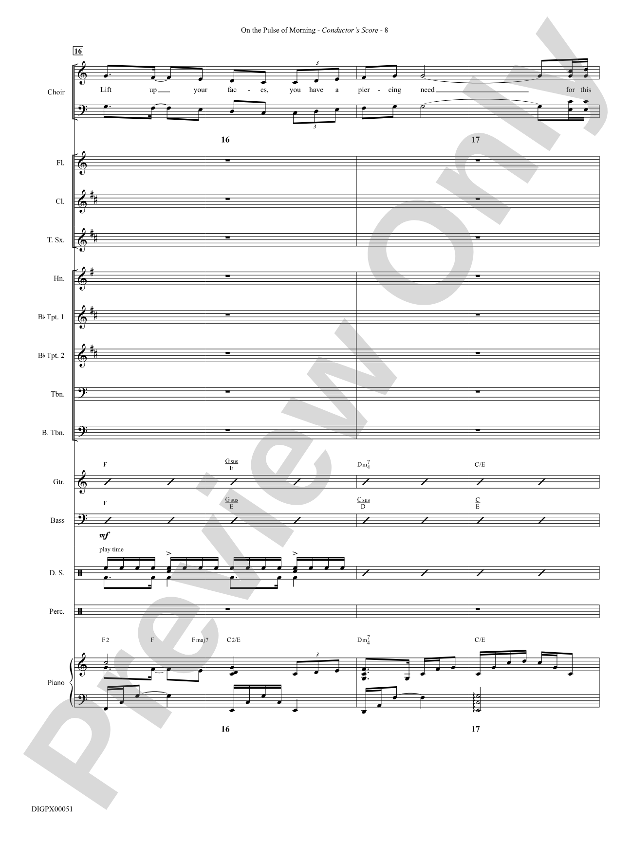 On the Pulse of Morning: Choral SoundPax