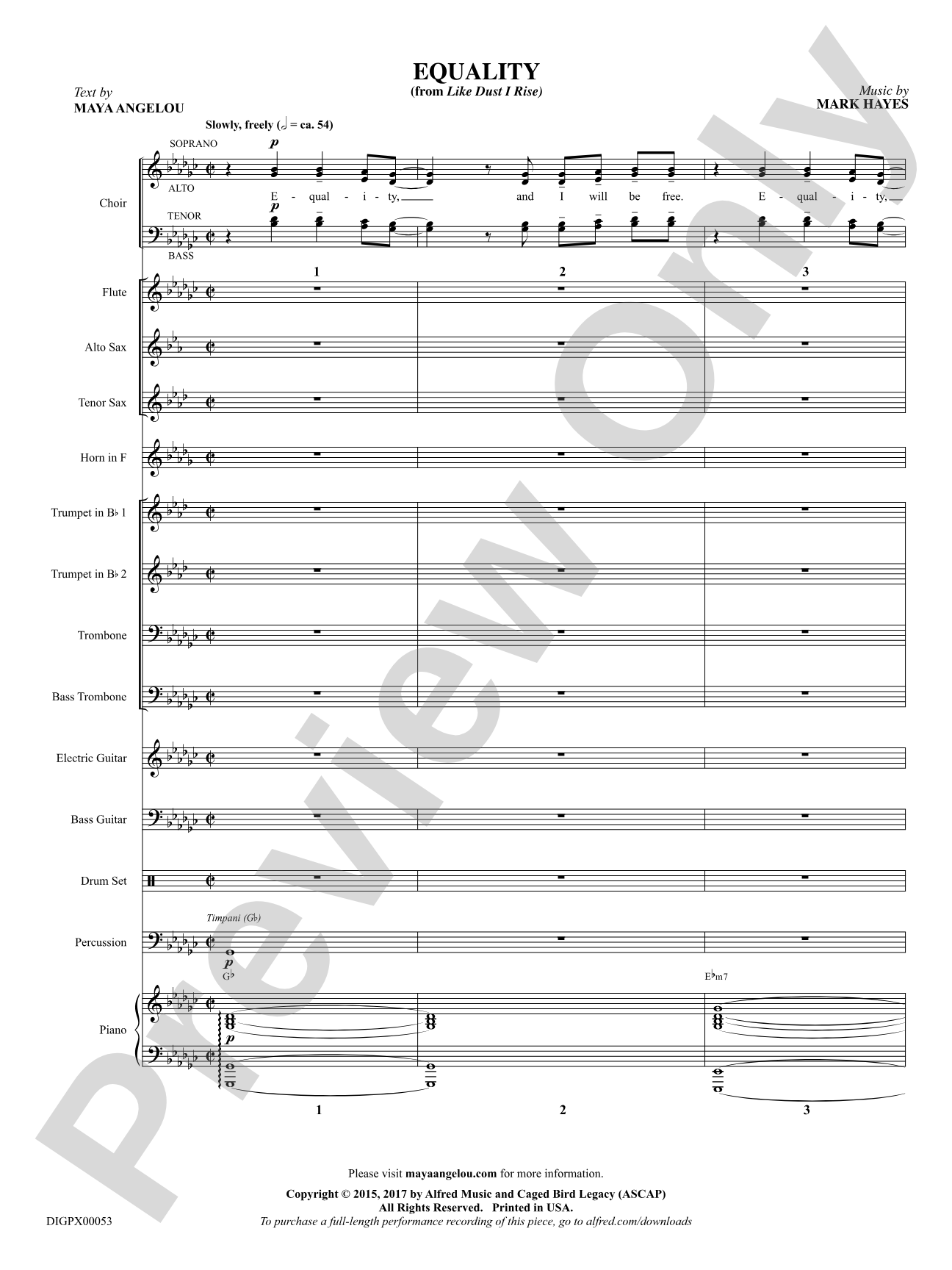 Equality: Choral SoundPax