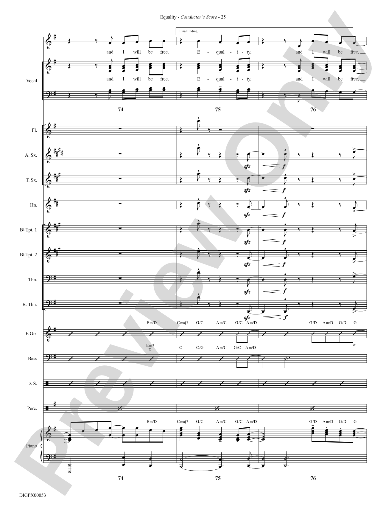 Equality: Choral SoundPax