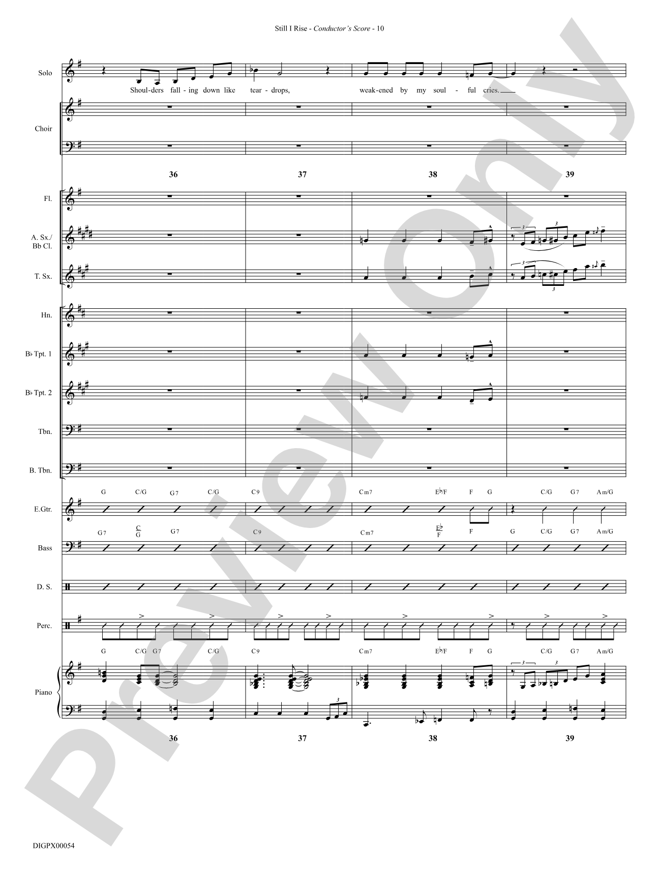 Still I Rise: Choral SoundPax