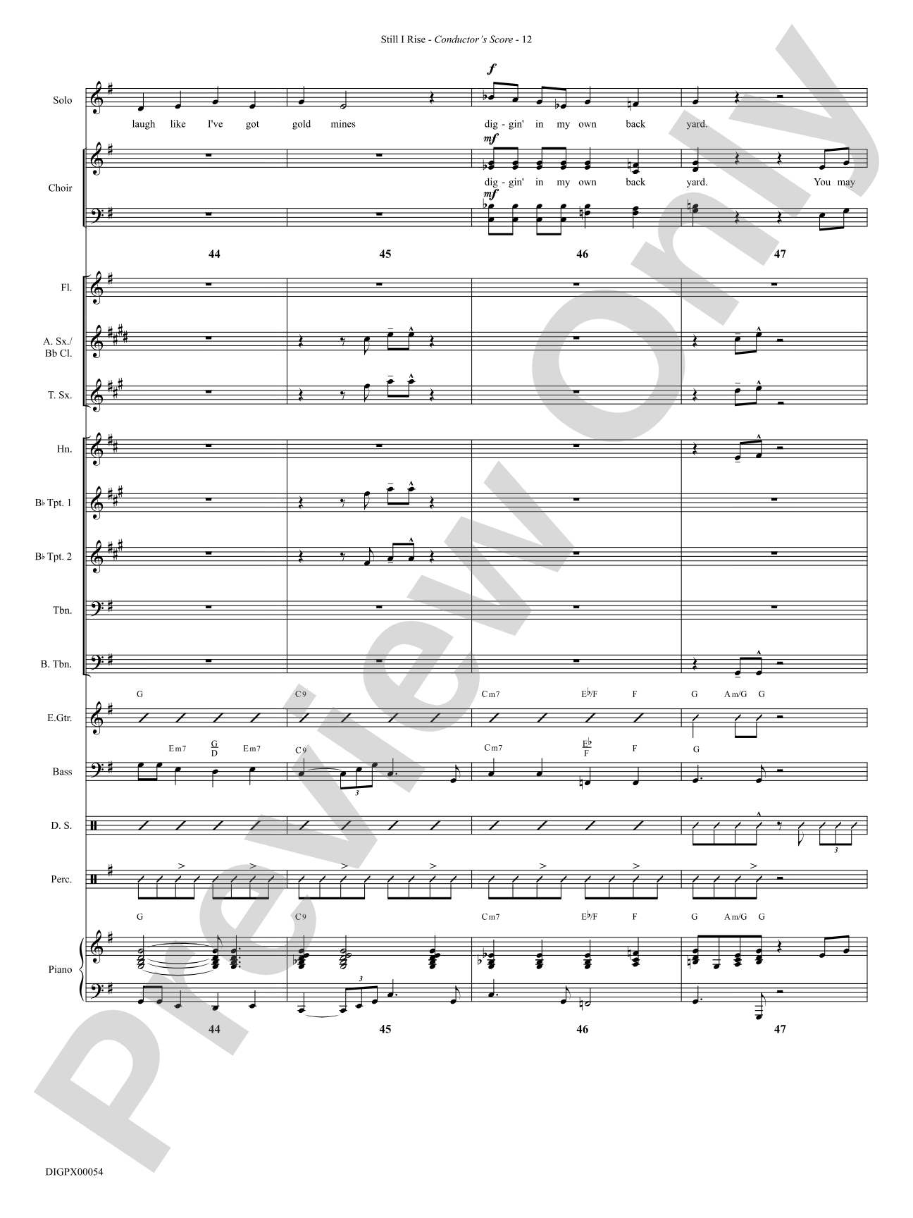 Still I Rise: Choral SoundPax