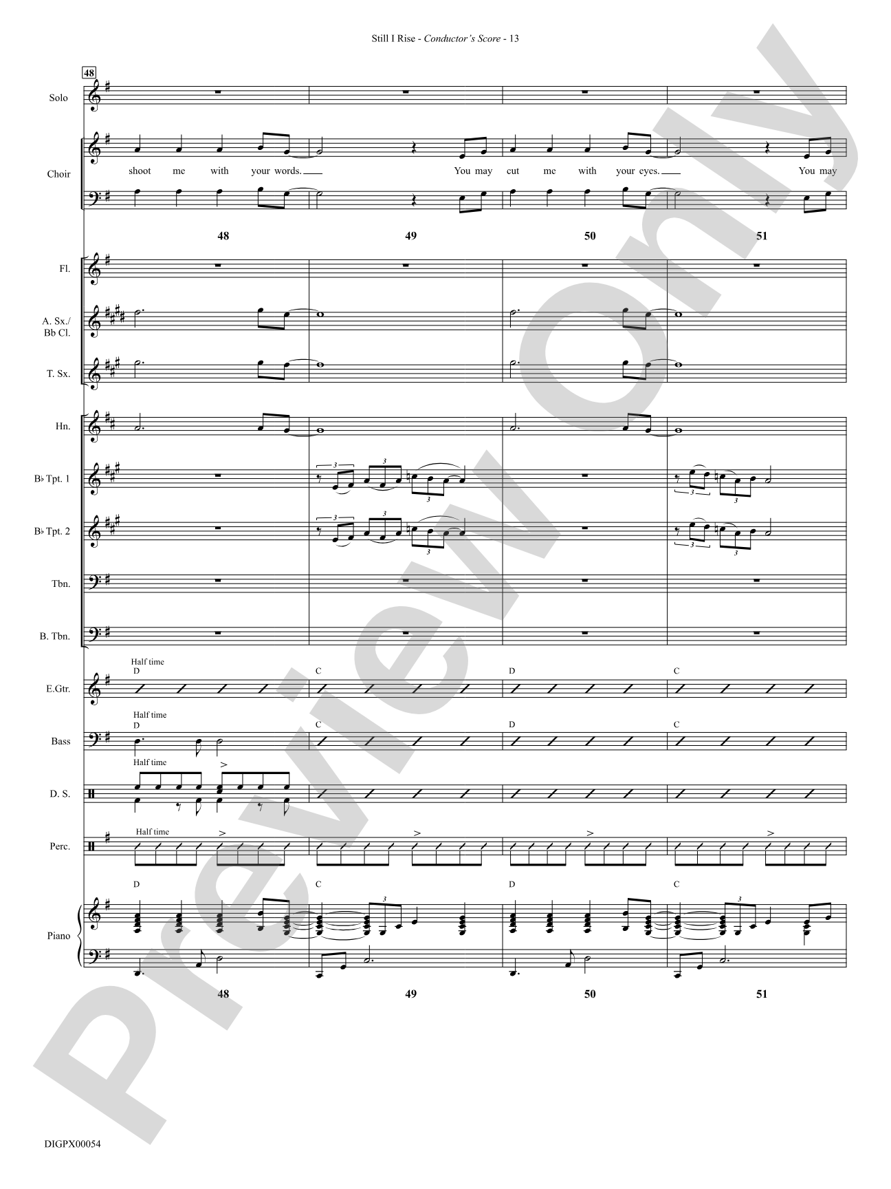 Still I Rise: Choral SoundPax