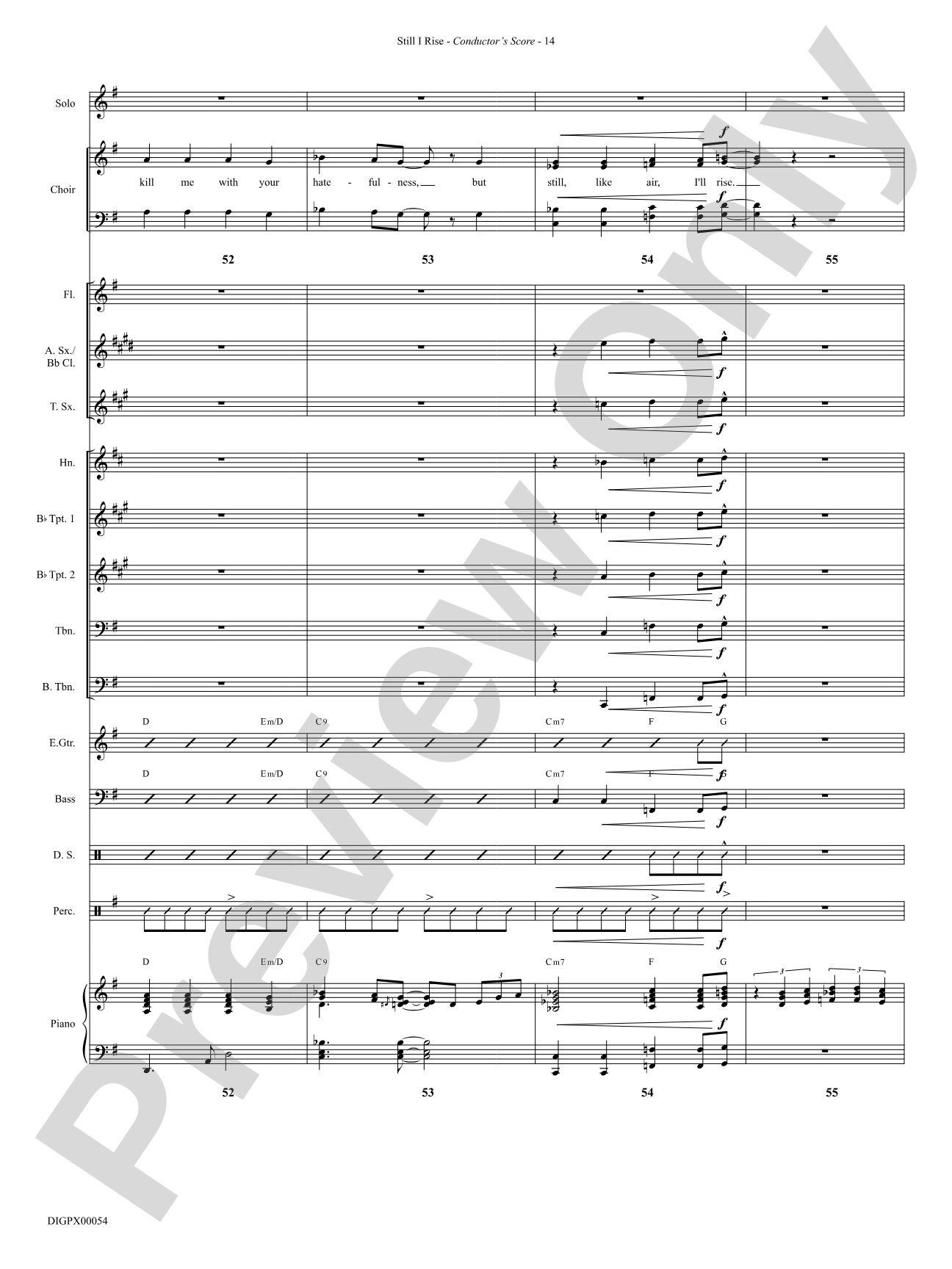 Still I Rise: Choral SoundPax