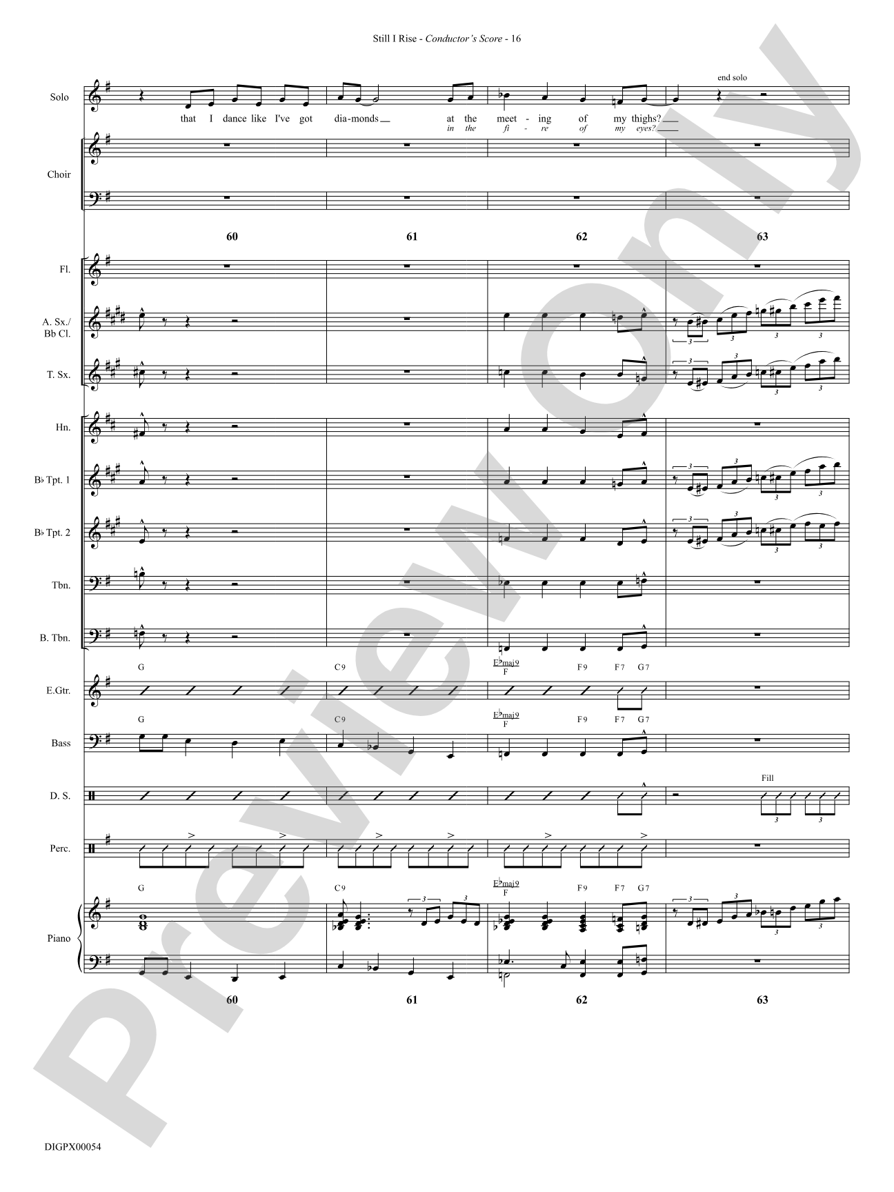 Still I Rise: Choral SoundPax