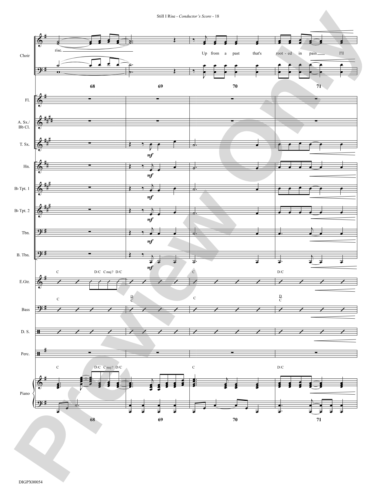 Still I Rise: Choral SoundPax