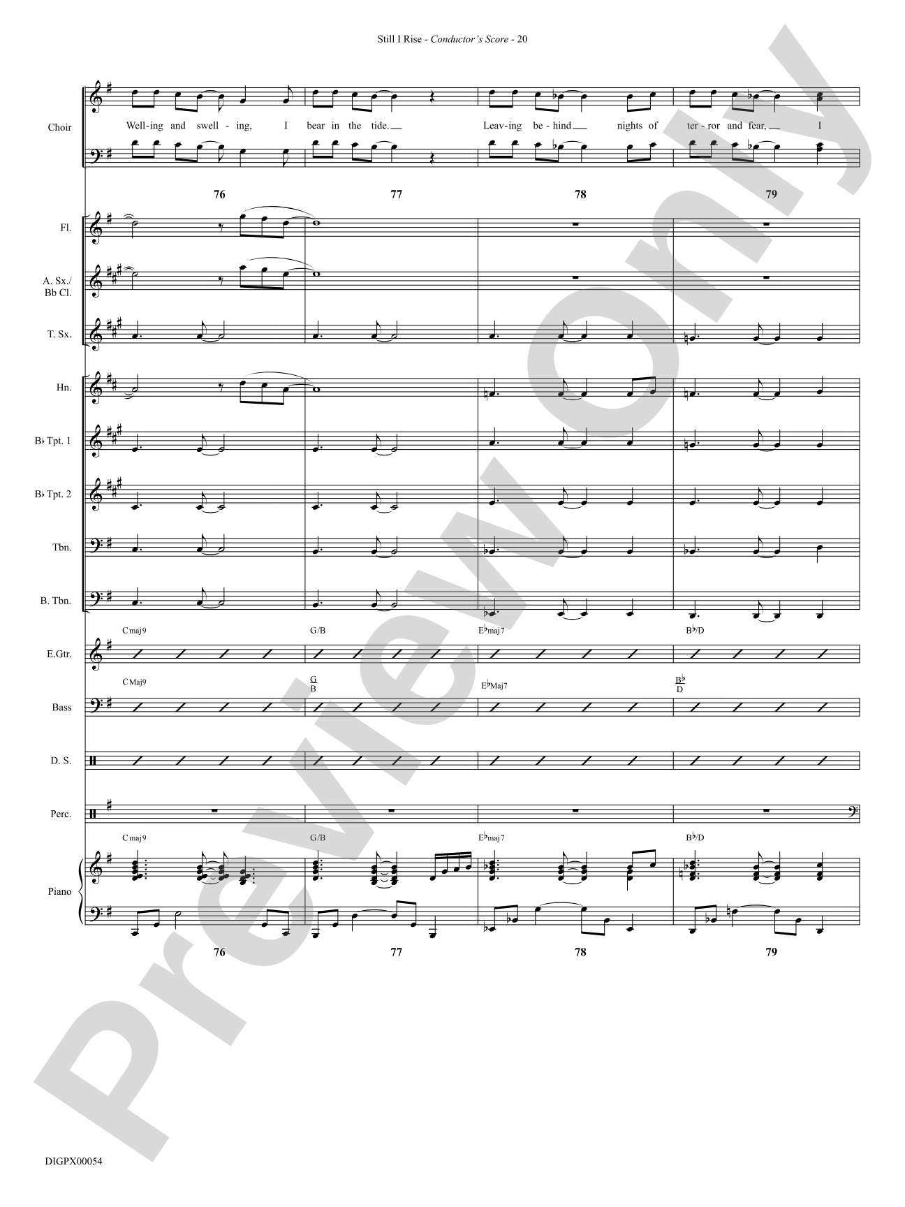 Still I Rise: Choral SoundPax