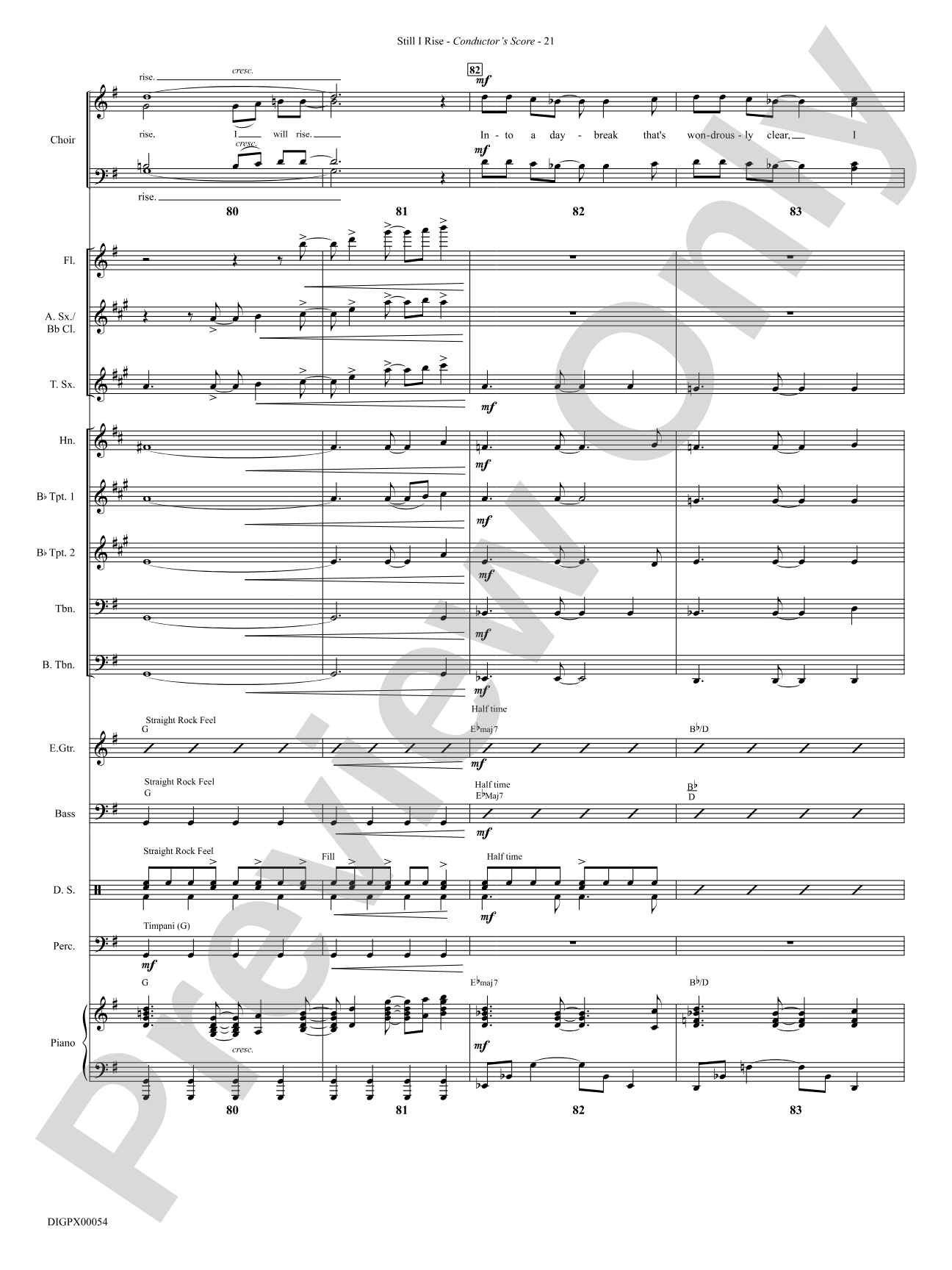 Still I Rise: Choral SoundPax